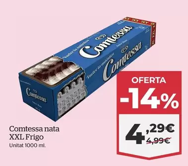 Oferta de Comtessa Nata Xxl Frigo por 4,29€ en La Sirena