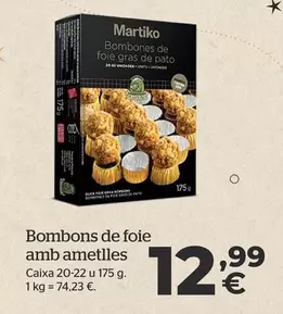 Oferta de Bombones De Foie Con Almendras por 12,99€ en La Sirena