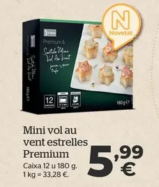 Oferta de Mini Vol Au Vent Estrellas Premium  por 5,99€ en La Sirena