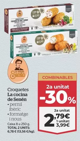 Oferta de La Cocina De Senen - Croquetas por 3,99€ en La Sirena