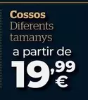 Oferta de Cuerpos por 19,99€ en La Sirena