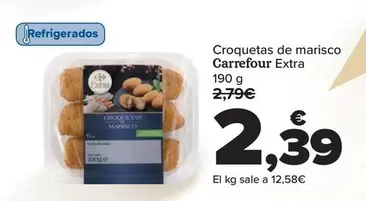 Oferta de Carrefour Extra - Croquetas De Marisco por 2,39€ en Carrefour