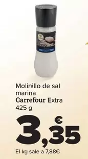 Oferta de Carrefour - Molinillo De Sal Marina por 3,35€ en Carrefour