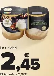 Oferta de Carrefour - Arroz Con Leche Con Manzana Caramelizada  O Con Frambuesa Extra por 2,45€ en Carrefour