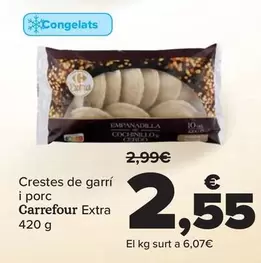 Oferta de Carrefour Extra - Empanadillas De Cochinillo Y Cerdo por 2,55€ en Carrefour