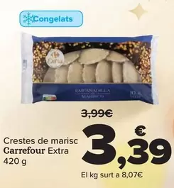 Oferta de Carrefour Extra - Empanadillas De Marisco por 3,39€ en Carrefour