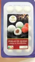 Oferta de Carrefour - Perlas De Queso De Vaca Rellenas De Higos Frambuesa O Mango  Extra por 2,19€ en Carrefour