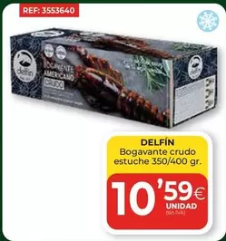 Oferta de Delfín -  Bogavante Crudo Estuche por 10,59€ en CashDiplo