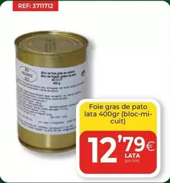 Oferta de Foie Gras De Pato por 12,79€ en CashDiplo