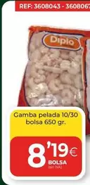 Oferta de Diplo - Gamba Pelada por 8,19€ en CashDiplo