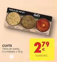 Oferta de Cuits - Tabla De Pates por 2,79€ en CashDiplo