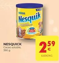 Oferta de Nestlé - Nesquik Cacao Soluble por 2,59€ en CashDiplo