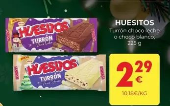 Oferta de Blanco - Turrón Choco Leche O Choco por 2,29€ en CashDiplo