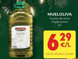 Oferta de Mueloliva - Aceite De Oliva Virgen Extra por 6,29€ en CashDiplo