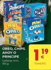 Oferta de Oreo - Galletas Mini por 1,19€ en CashDiplo