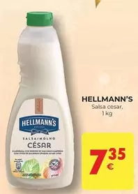 Oferta de Hellmann's - Salsa Cesar por 7,35€ en CashDiplo