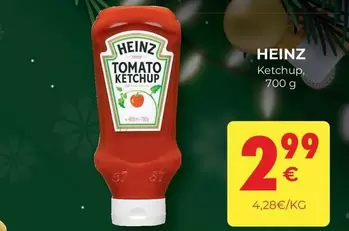 Oferta de Heinz - Ketchup por 2,99€ en CashDiplo