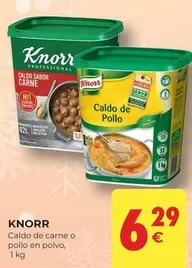 Oferta de Knorr - Caldo De Carne O Pollo En Polvo por 6,29€ en CashDiplo