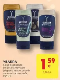 Oferta de Ybarra - Salsa Experience Chipotle Ahumado, Jalapeño O Asado, Cebolla Caramelizada O Trufa por 1,59€ en CashDiplo