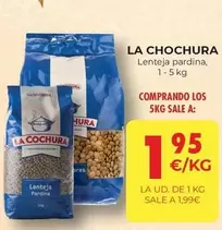 Oferta de La Cochura - Lenteja Pardina por 1,95€ en CashDiplo