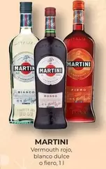 Oferta de Martini - Vermouth Rojo, Blanco Dulce O Fiero en CashDiplo