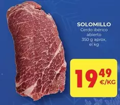 Oferta de Solomillo Cerdo Iberico por 19,49€ en CashDiplo