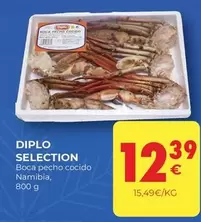 Oferta de Diplo Selection - Boca Pecho Cocido Namibia por 12,39€ en CashDiplo