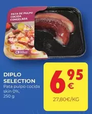 Oferta de Diplo Selection - Pata Pulpo Cocida Skin 0% por 6,95€ en CashDiplo