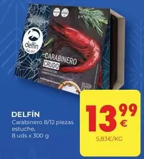 Oferta de Delfín - Carabinero 8/12 Piezas Estuche por 13,99€ en CashDiplo