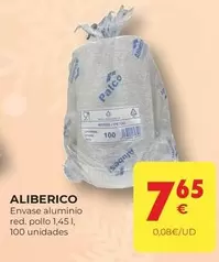 Oferta de Envase Aluminio Red. Pollo por 7,65€ en CashDiplo