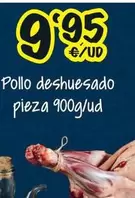 Oferta de Pollo Deshuesado por 9,95€ en Cash Fresh