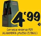 Oferta de Alhambra - Cerveza Reserva 1925 por 4,99€ en Cash Fresh