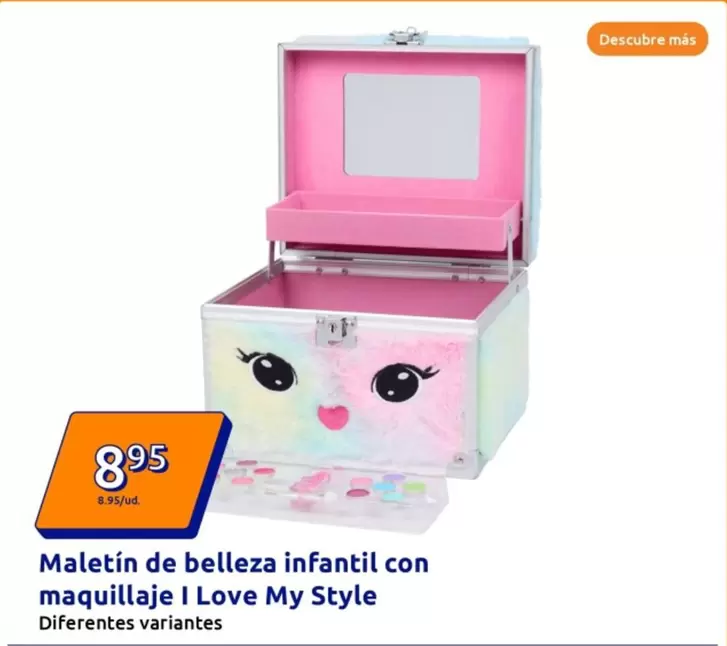 Oferta de I Love My Style - Maletin De Belleza Infantil Con Maquillaje  por 8,95€ en Action