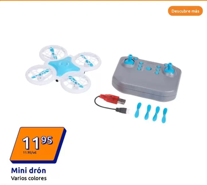 Oferta de Mini Dron por 11,95€ en Action