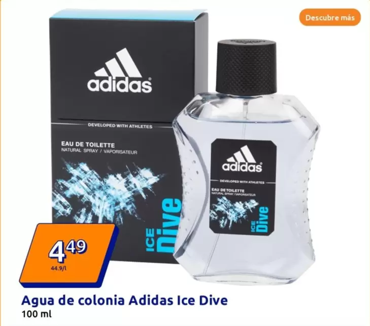 Oferta de Adidas - Agua De Colonia Ice Dive por 4,49€ en Action