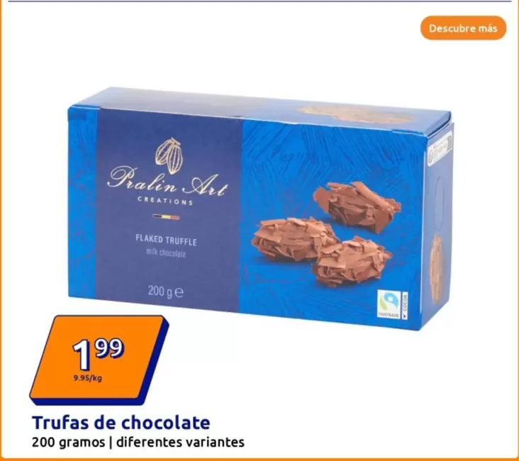 Oferta de Trufas De Chocolate por 1,99€ en Action