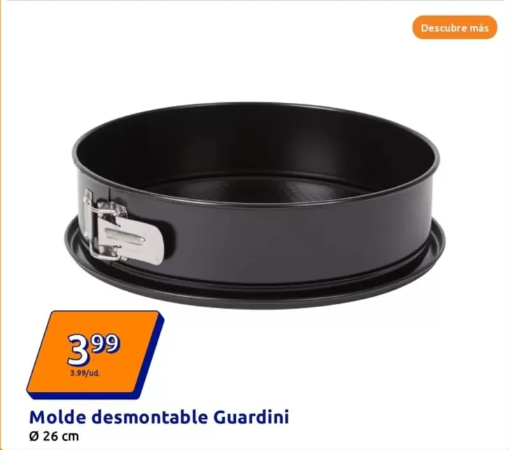 Oferta de Molde Desmontable Guardini por 3,99€ en Action