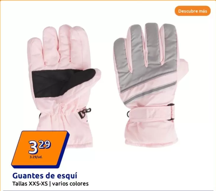 Oferta de Guantes De Esquí por 3,29€ en Action