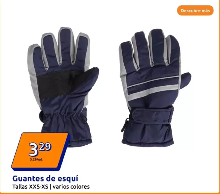 Oferta de Guantes De Esquí por 3,29€ en Action