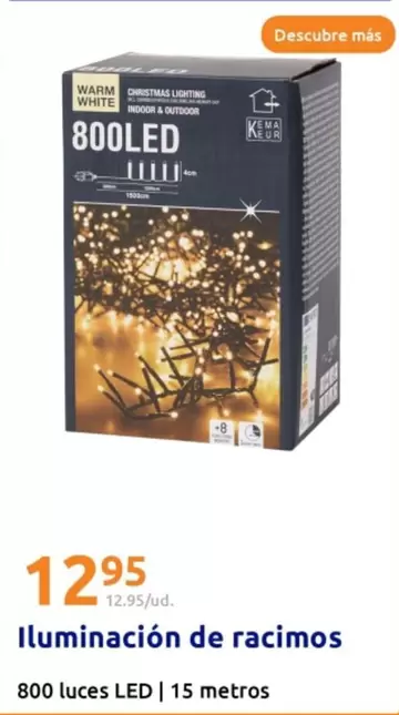 Oferta de Iluminacion De Racimos por 12,95€ en Action