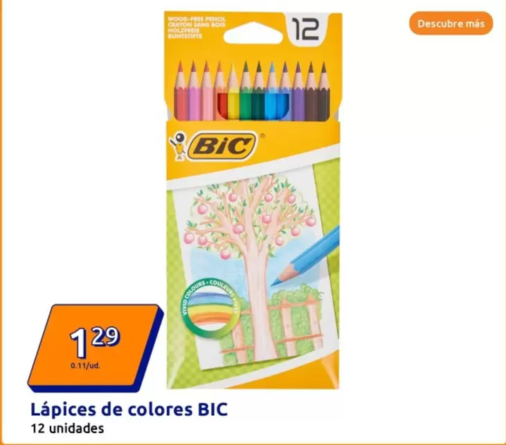 Oferta de BIC - Lápices De Colores por 1,29€ en Action