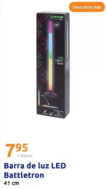 Oferta de Battletron - Barra De Luz Led por 7,95€ en Action