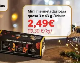 Oferta de Deluxe - Mini Mermeladas Para Queso por 2,49€ en Lidl