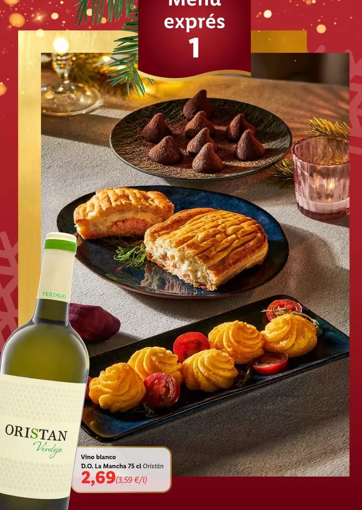 Oferta de Blanco - Vino  D.O.Ca. Rioja por 2,69€ en Lidl