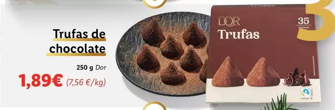 Oferta de Trufas De Chocolate por 1,89€ en Lidl