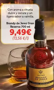 Oferta de Gran Reserva - Brandy De Jerez por 9,49€ en Lidl