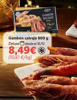 Oferta de Salvaje - Gambon por 8,49€ en Lidl