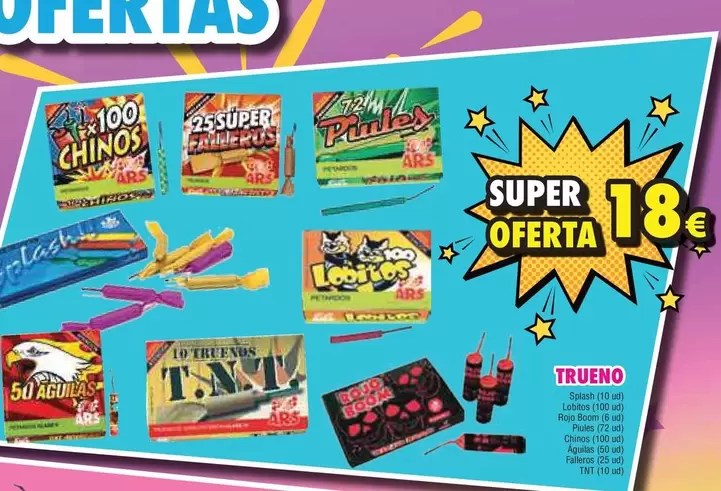 Oferta de Trueno por 18€ en Hipercohete