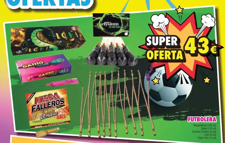 Oferta de Futbolera  por 43€ en Hipercohete