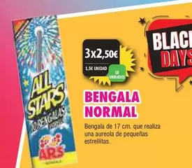 Oferta de Estrellitas - Bengala Normal por 1,5€ en Hipercohete